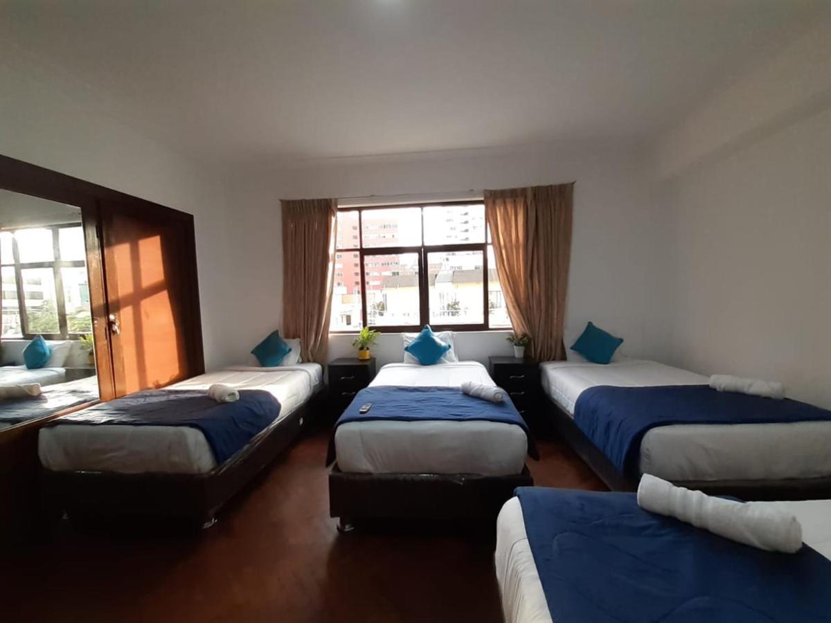 Apartment For Group Miraflores ليما المظهر الخارجي الصورة